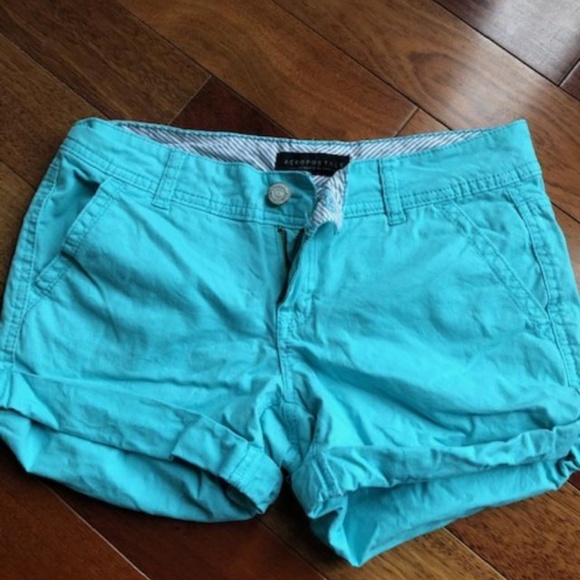 Aeropostale Midi Twill Shorts - Picture 1 of 4